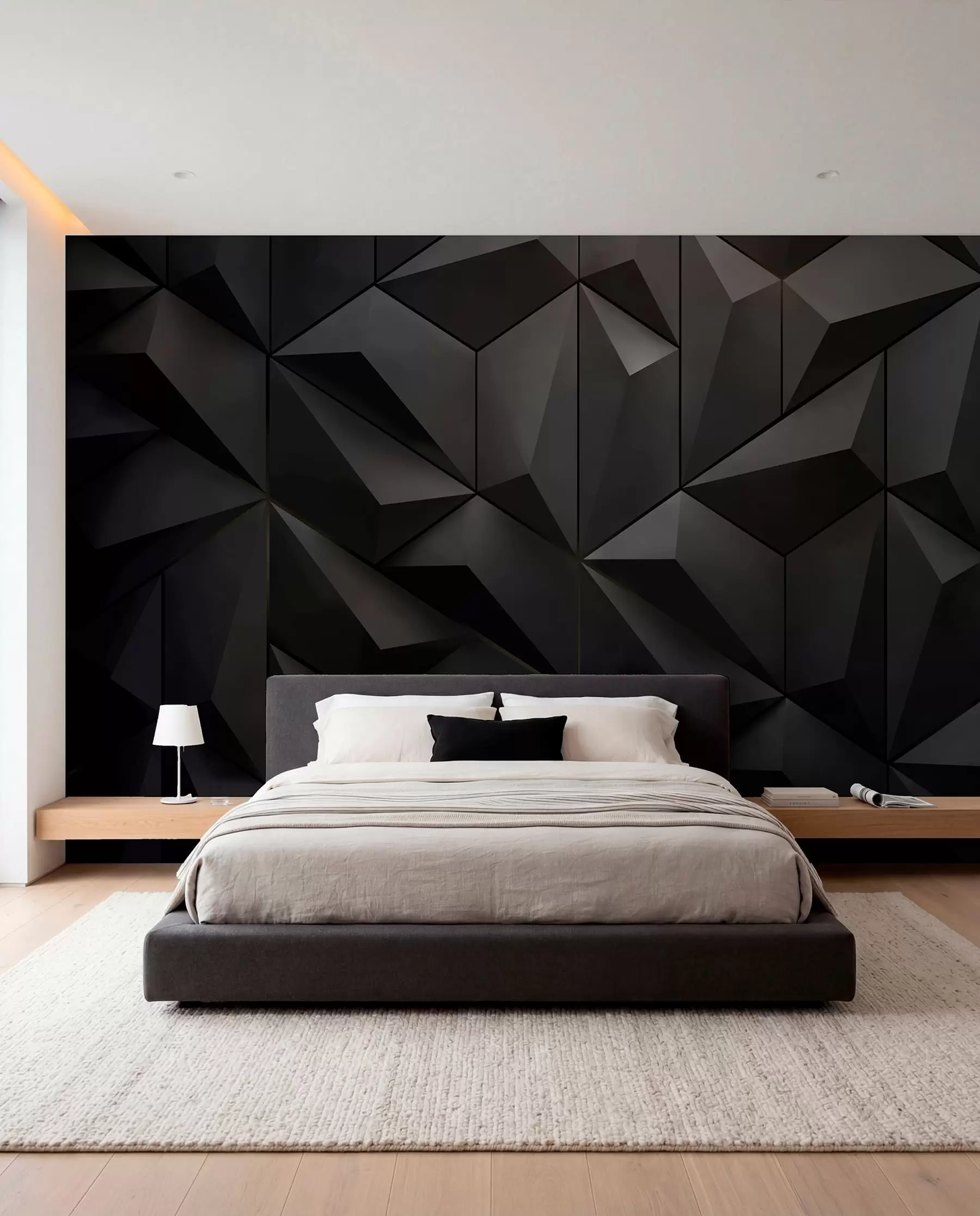 wall murals Triangular panels u79936