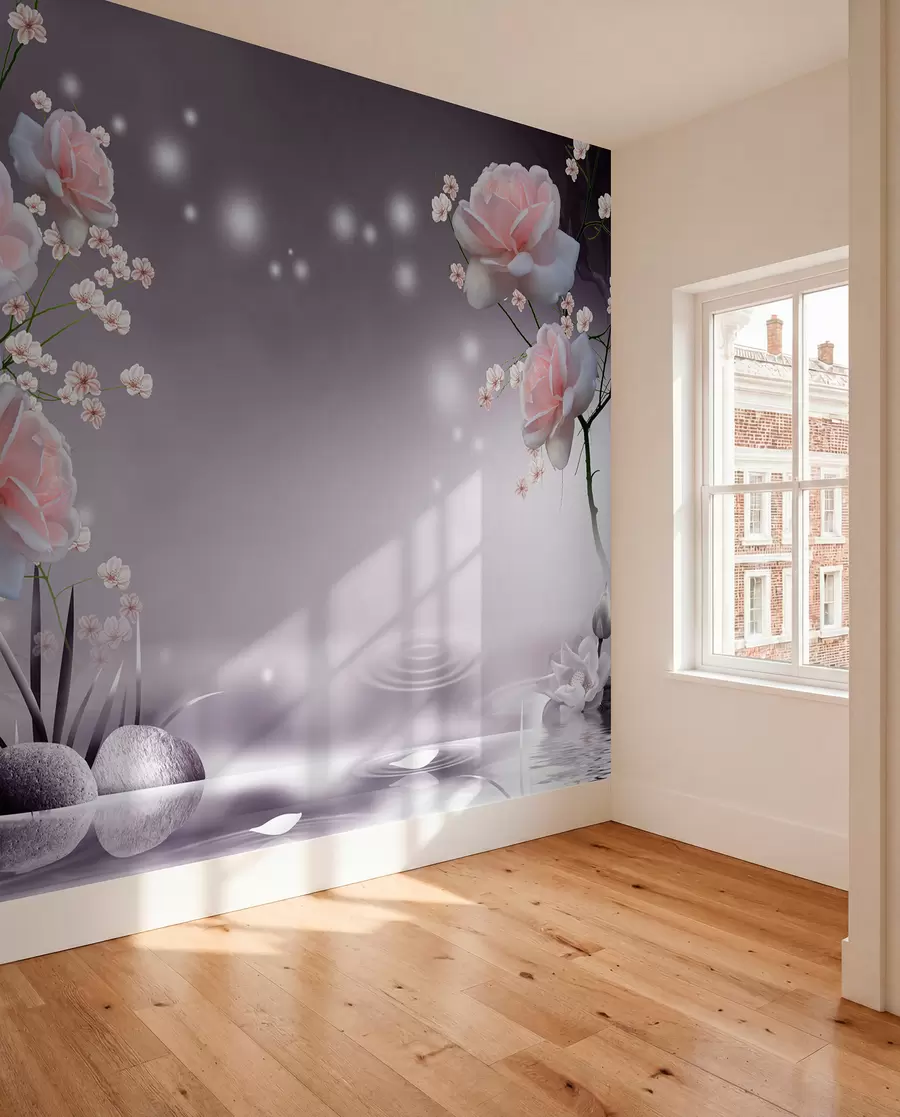 wall murals Flower, plant and photograph u01045