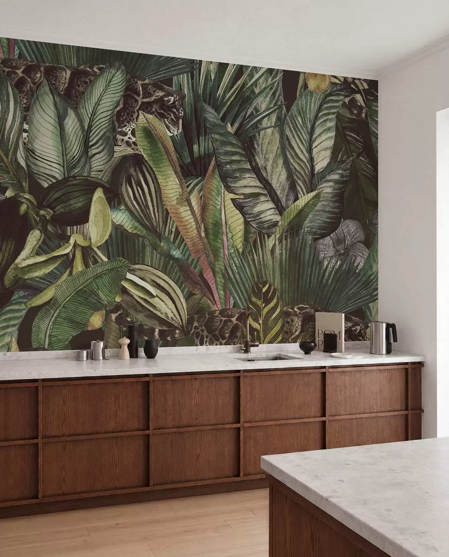 wall murals Mysterious jungle u51884