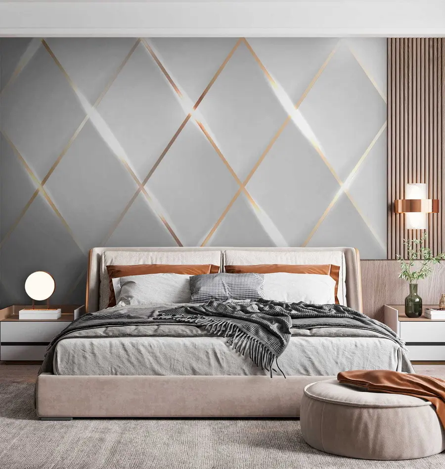 wall murals Grid on a white background u06014