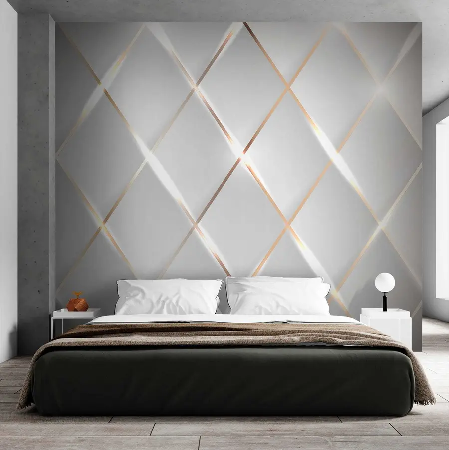 wall murals Grid on a white background u06014