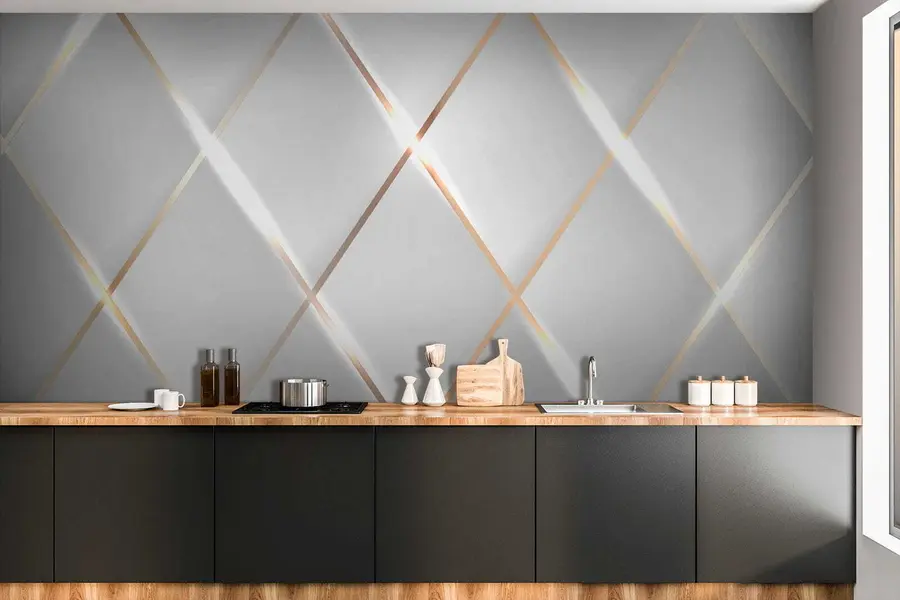wall murals Grid on a white background u06014