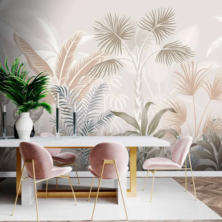 wall murals Vertebrate, plant and branch u06685