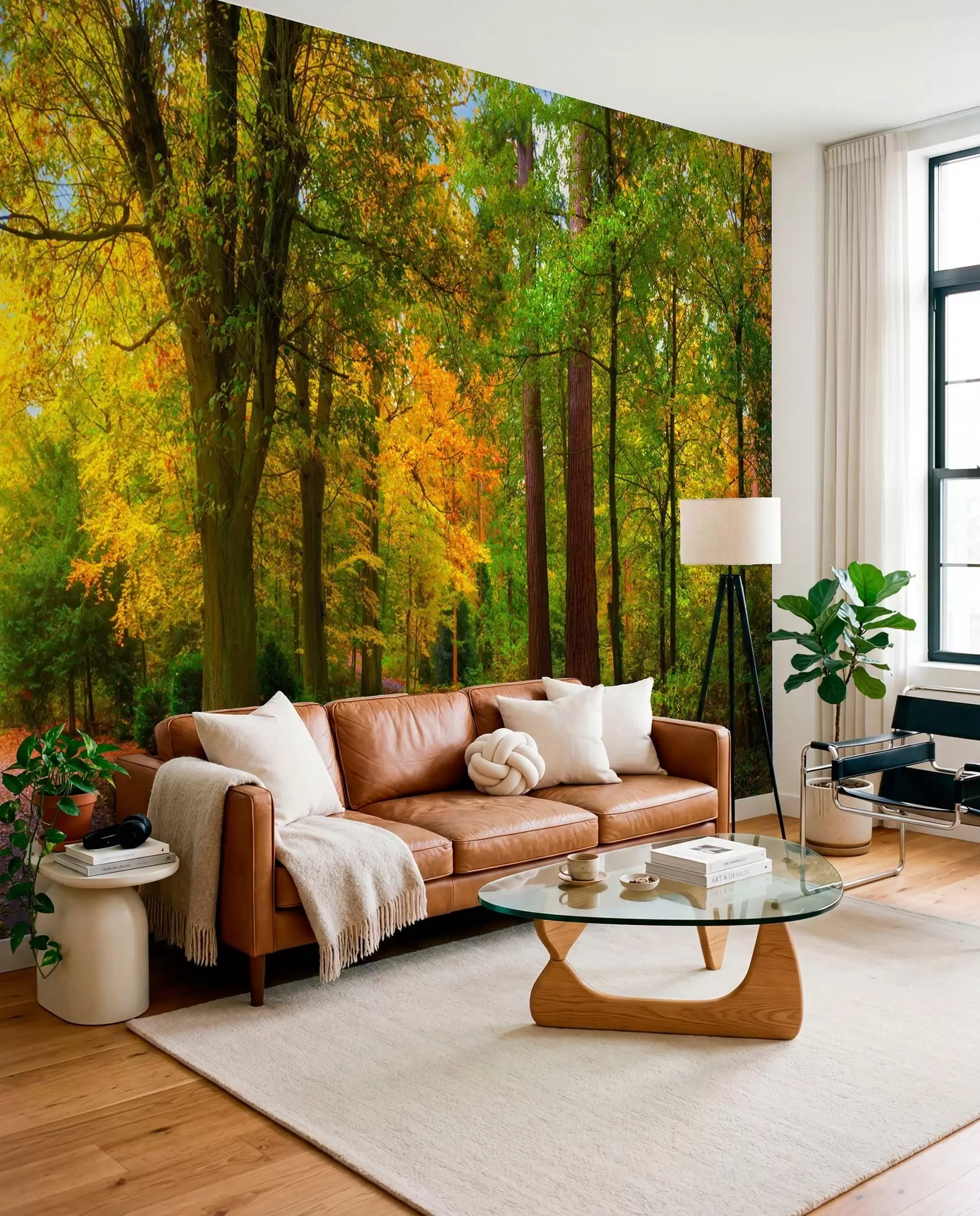 wall murals First Gold of Autumn u08547