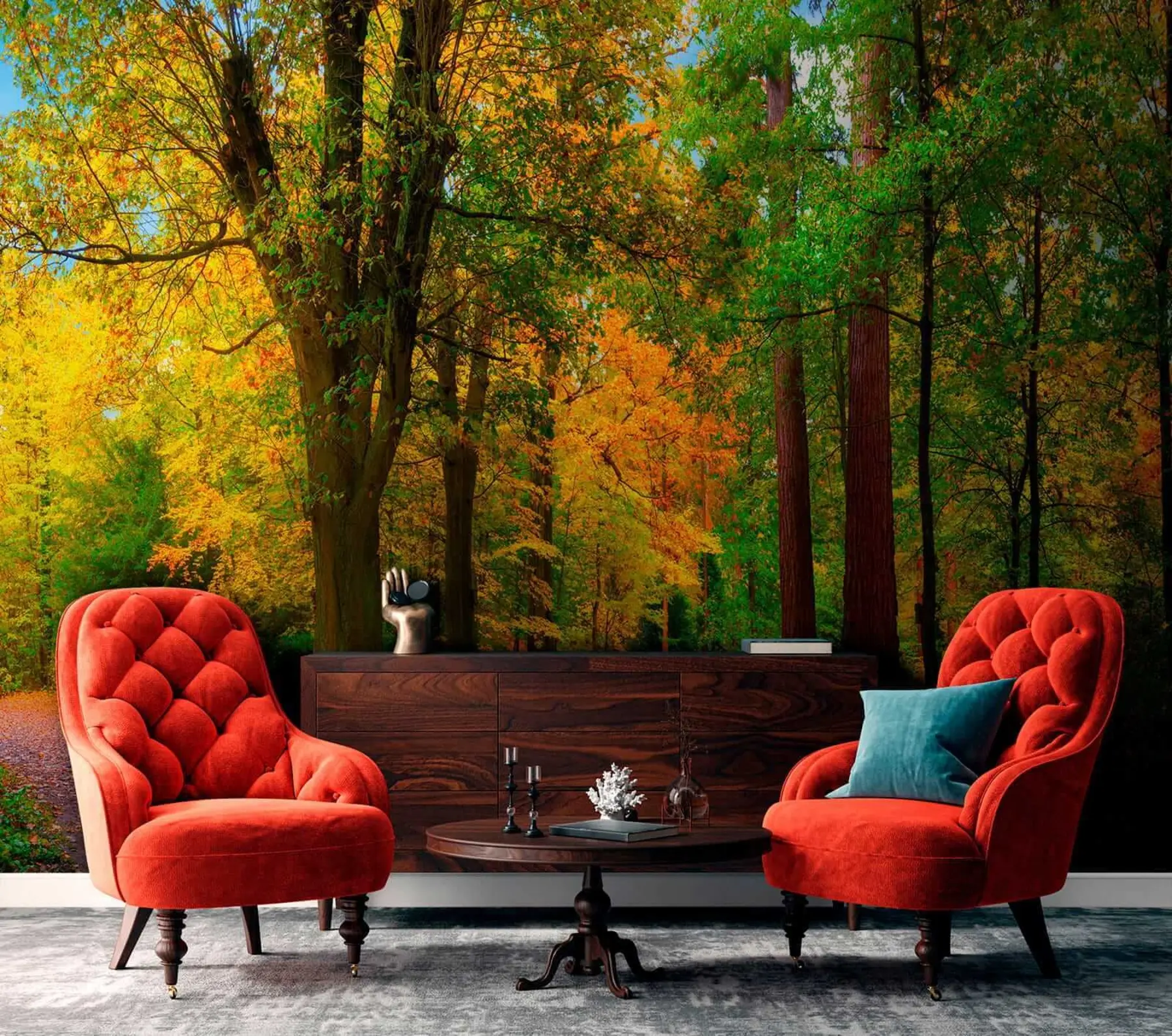 wall murals Beginning of autumn u08547