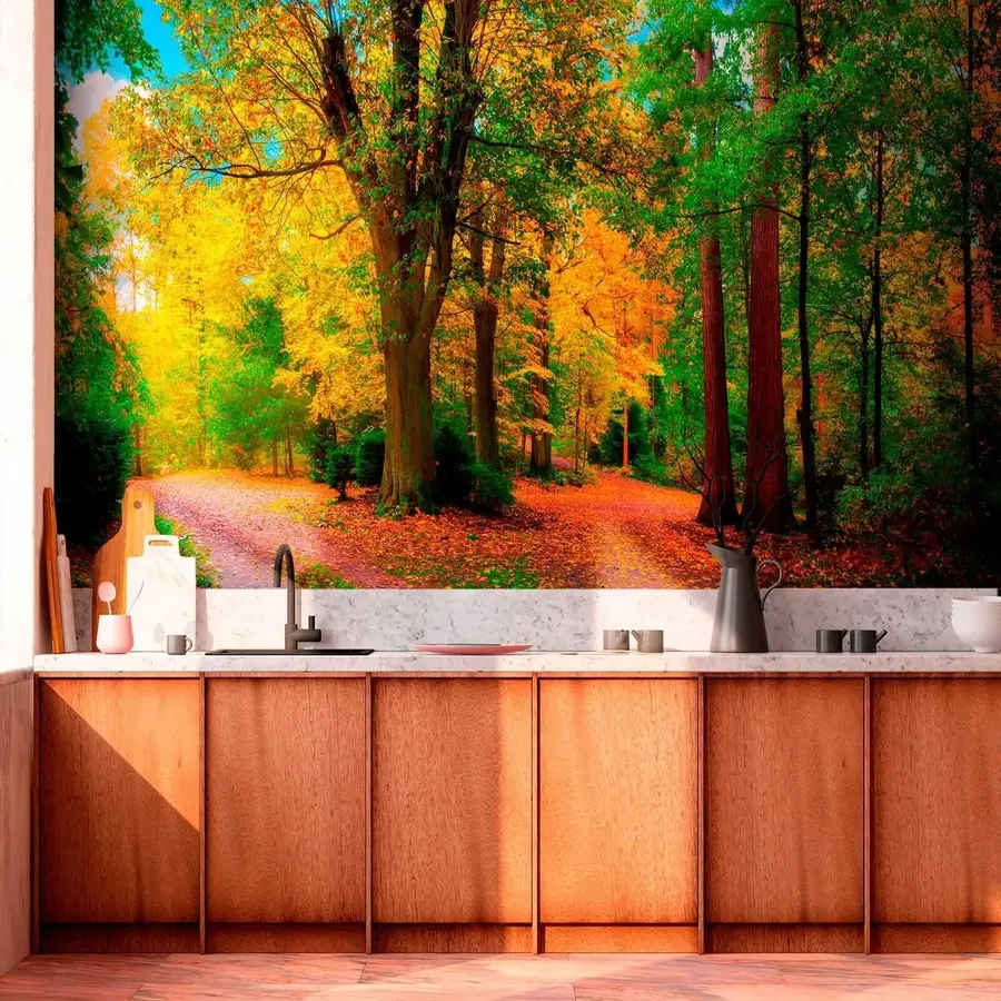 wall murals Beginning of autumn u08547