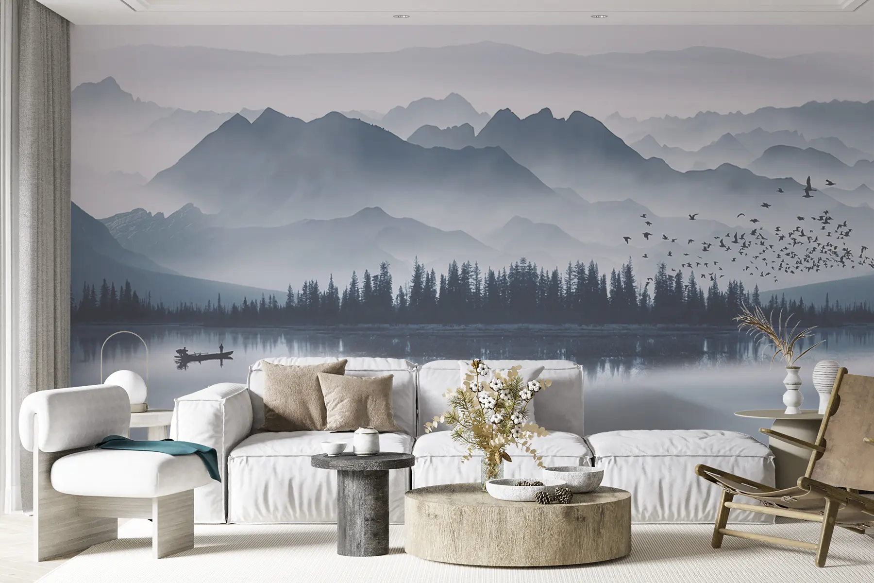 wall murals Mountain Lake u10030