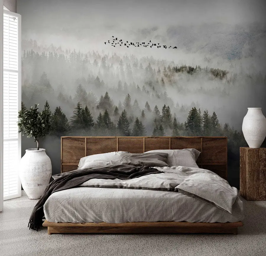 wall murals Cloud, sky and mountain u13823