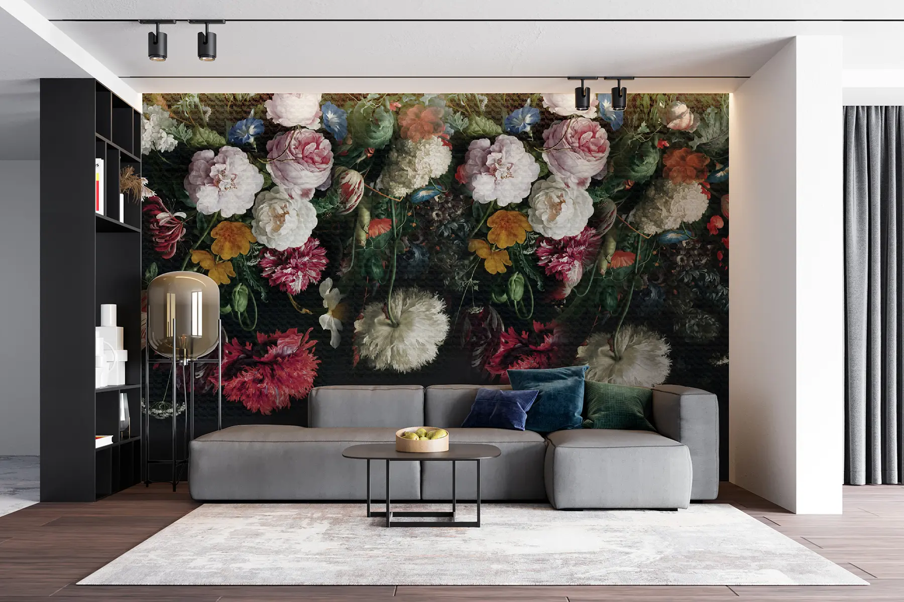 wall murals Colorful bouquet u19866