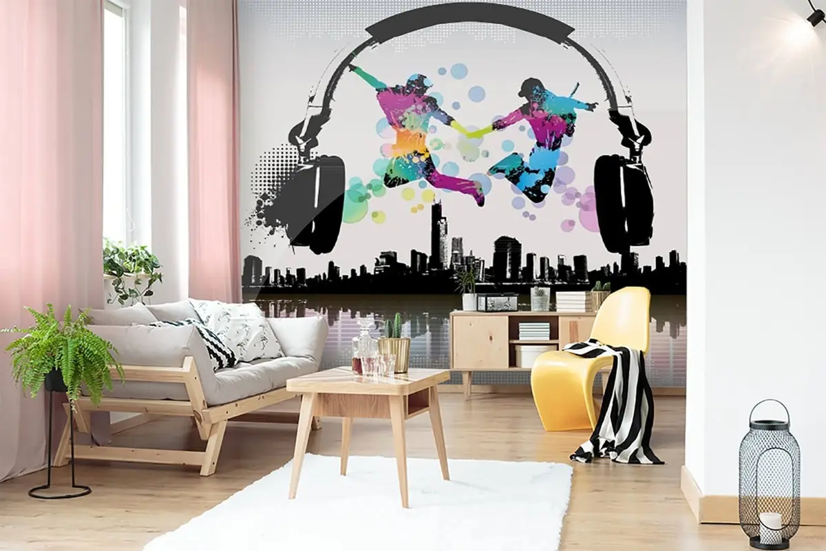 wall murals On the wave of hip-hop u20051