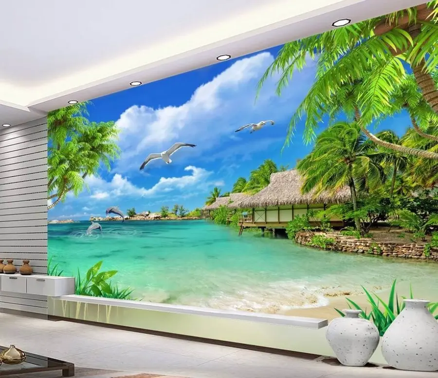 wall murals Paradise Island u26969