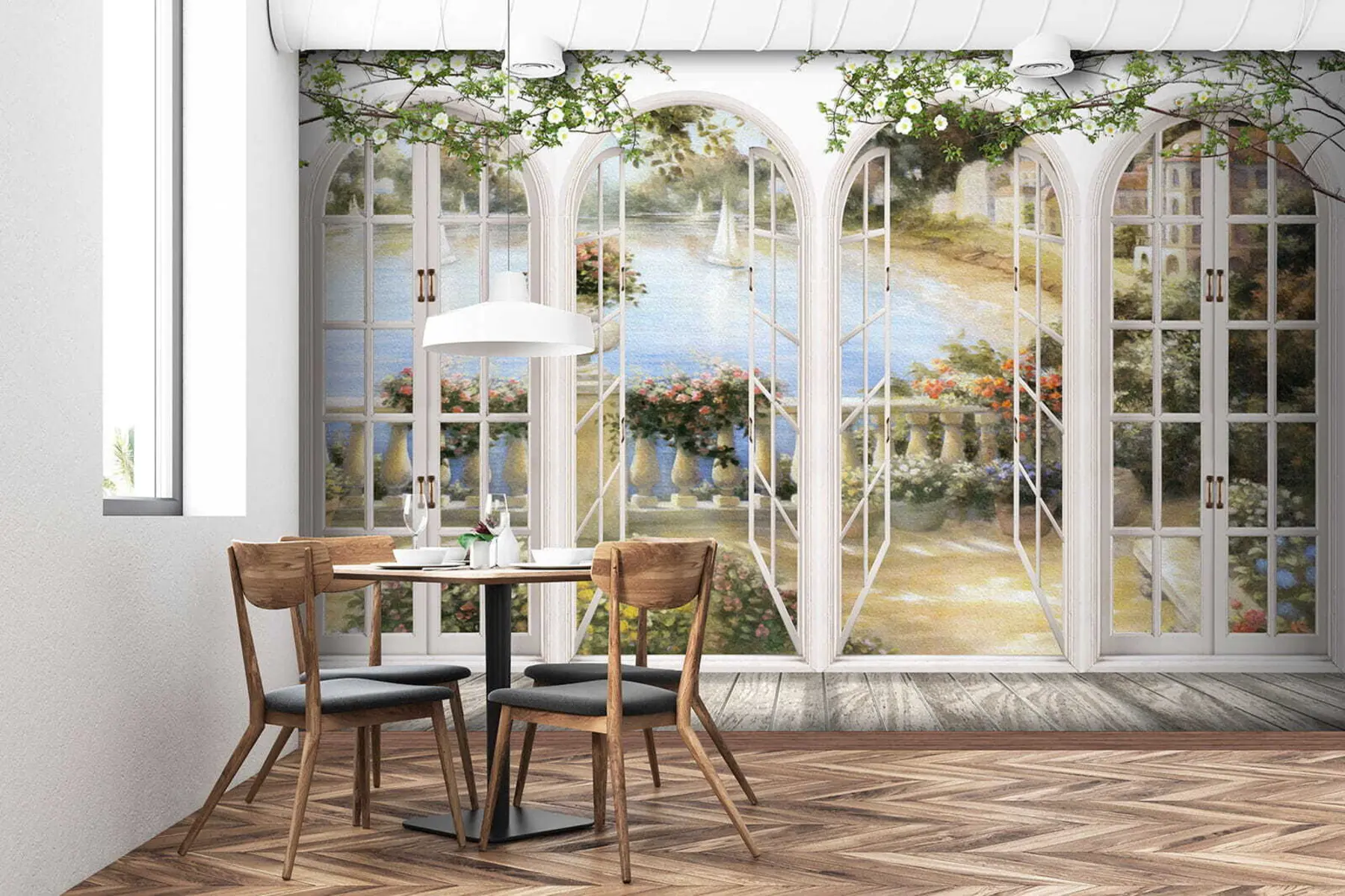 wall murals Paradise corner u21592