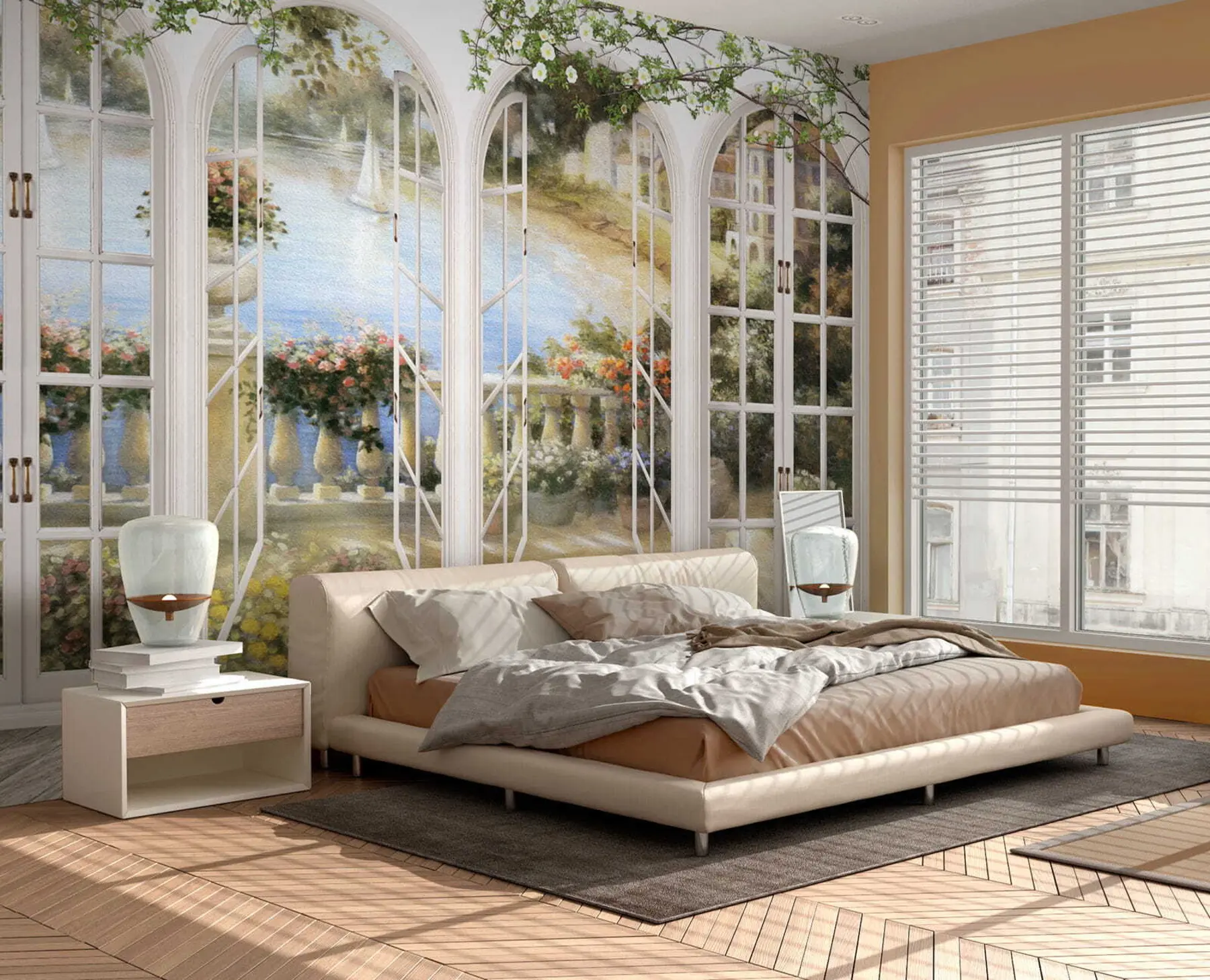 wall murals Paradise corner u21592