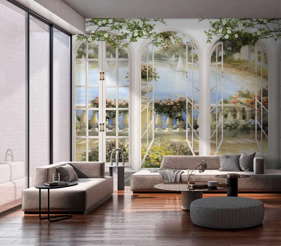 wall murals Paradise corner u21592