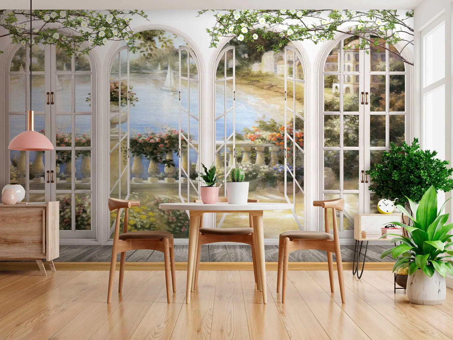 wall murals Paradise corner u21592