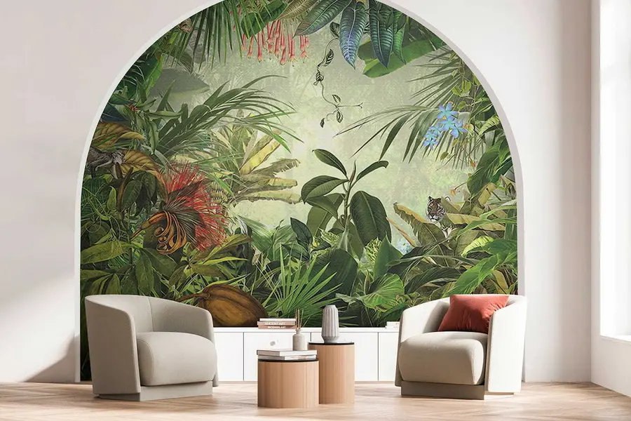 wall murals Tropical leaves u29981