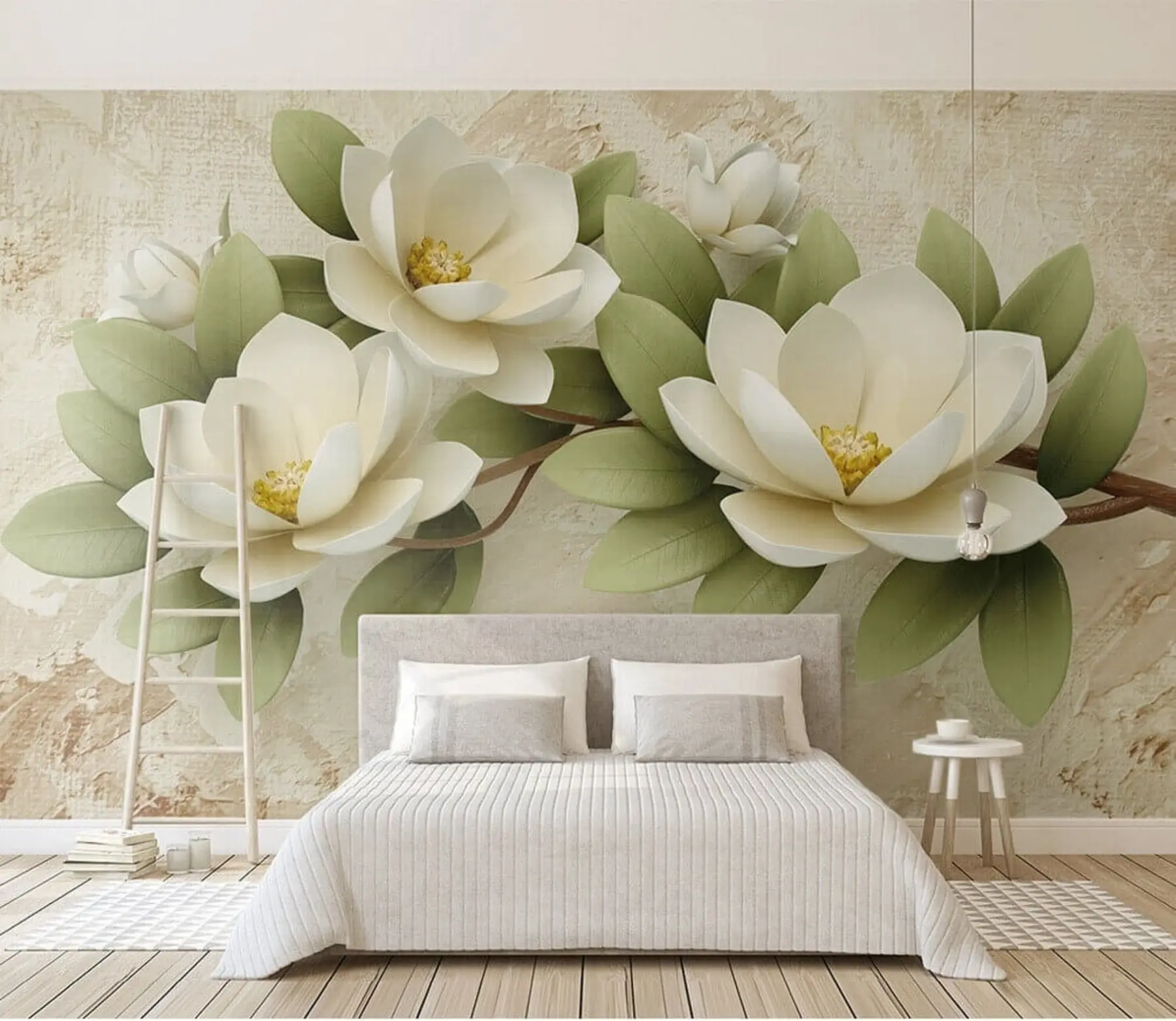 wall murals Lilies on the branches u30219