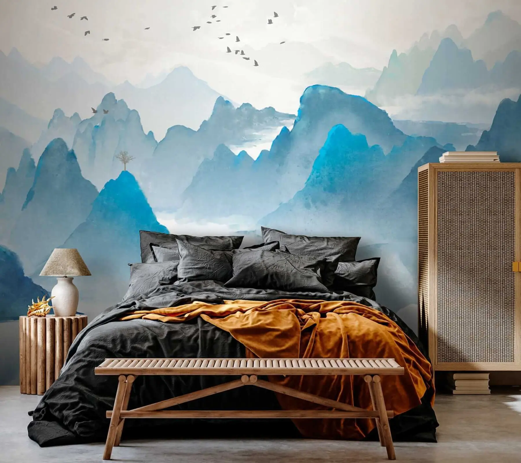 wall murals Blue Mountains u32523