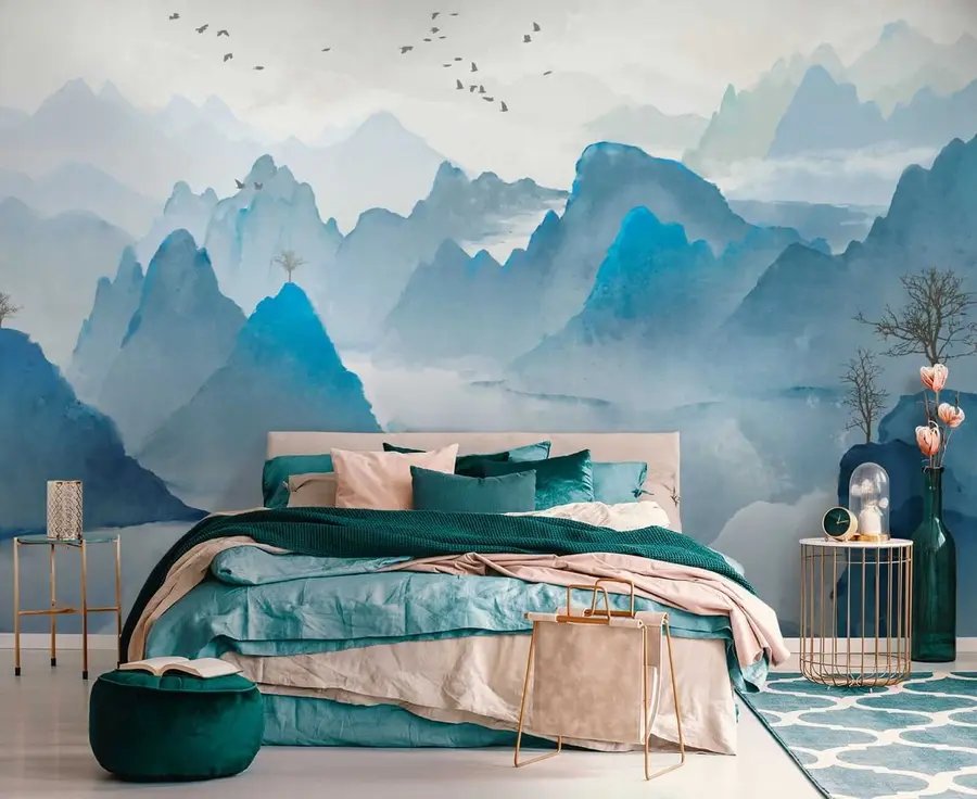 wall murals Blue Mountains u32523