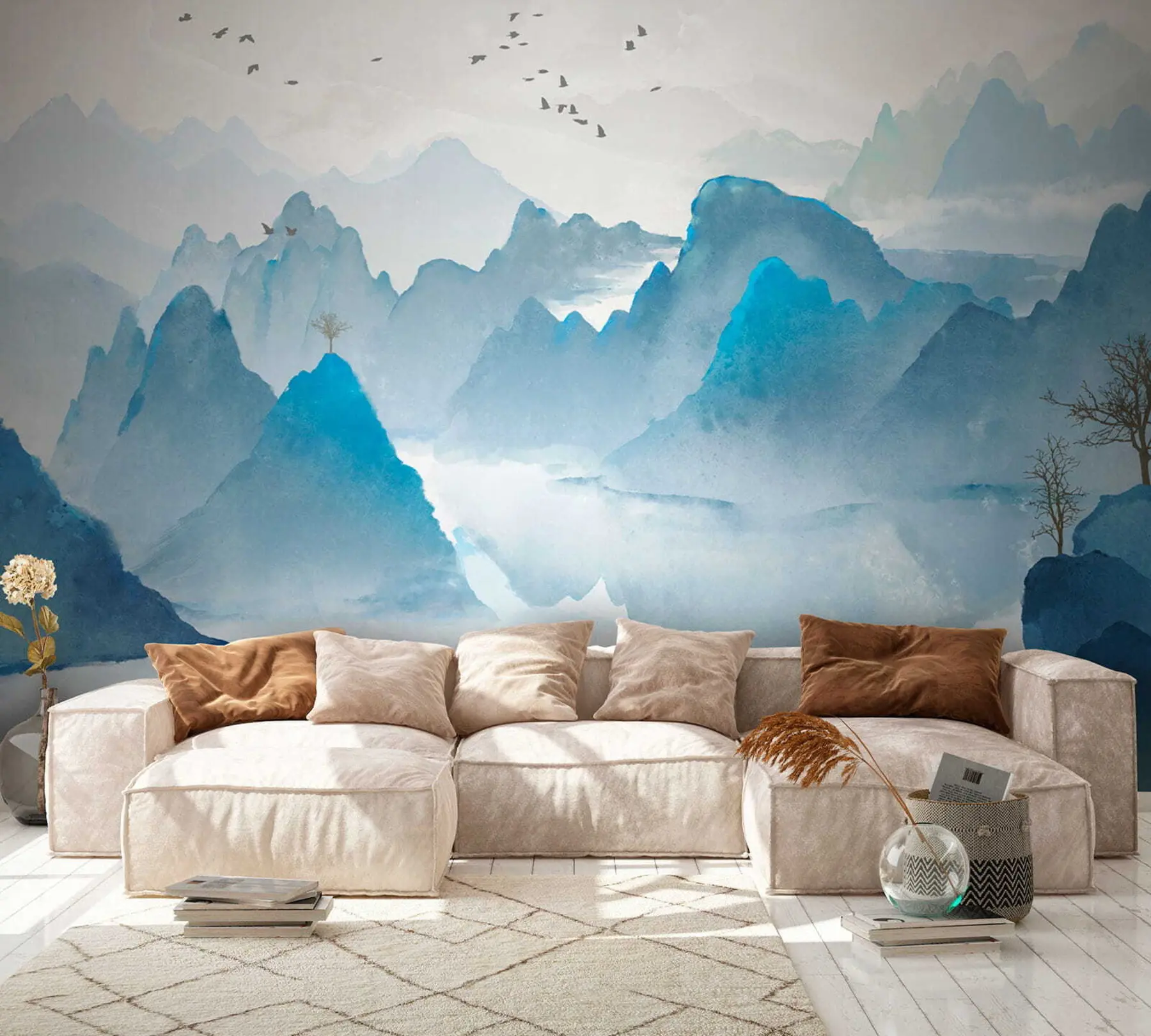 wall murals Blue Mountains u32523