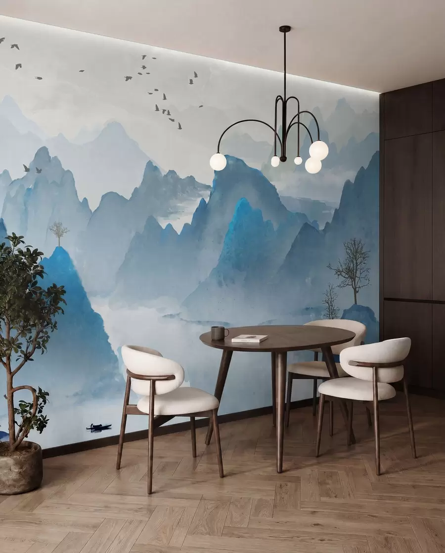 wall murals Blue Mountains u32523