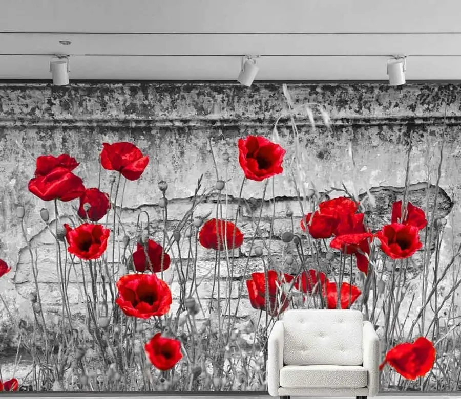 wall murals Flower, colorfulness and plant u40552