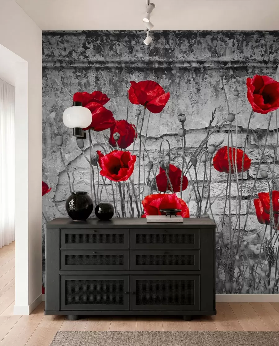wall murals Flower, colorfulness and plant u40552