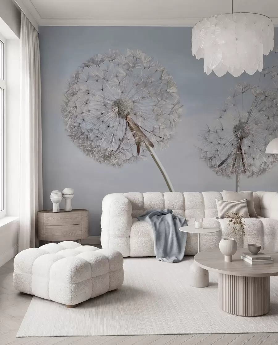 wall murals Big dandelions u44628