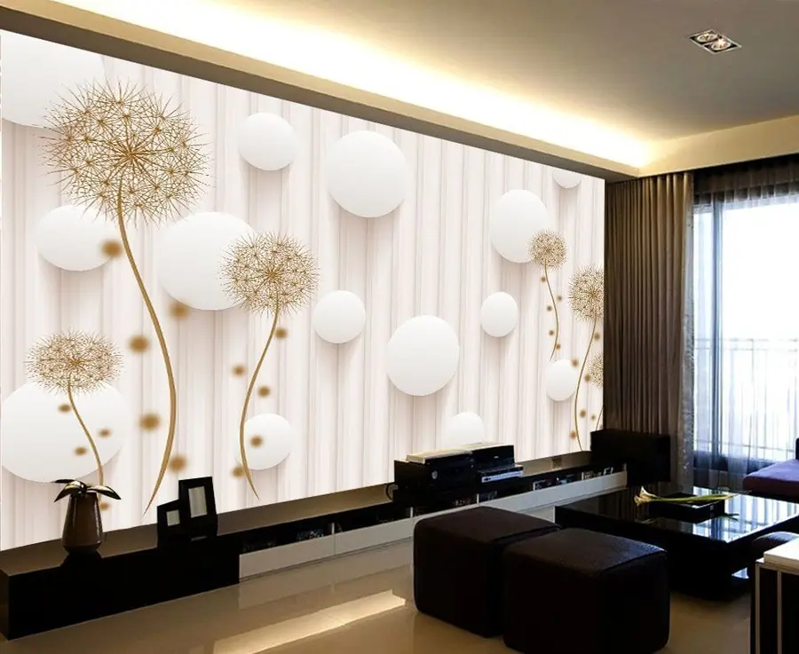 wall murals Balls and dandelions u52503