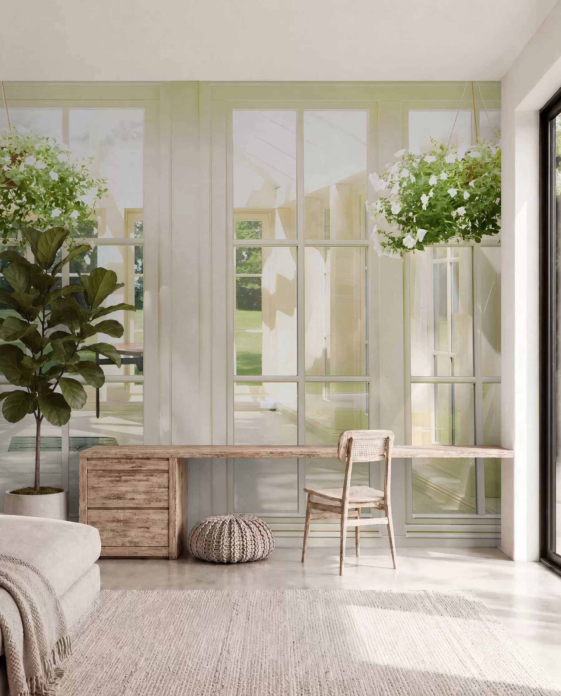 wall murals Property, window and fixture u52614