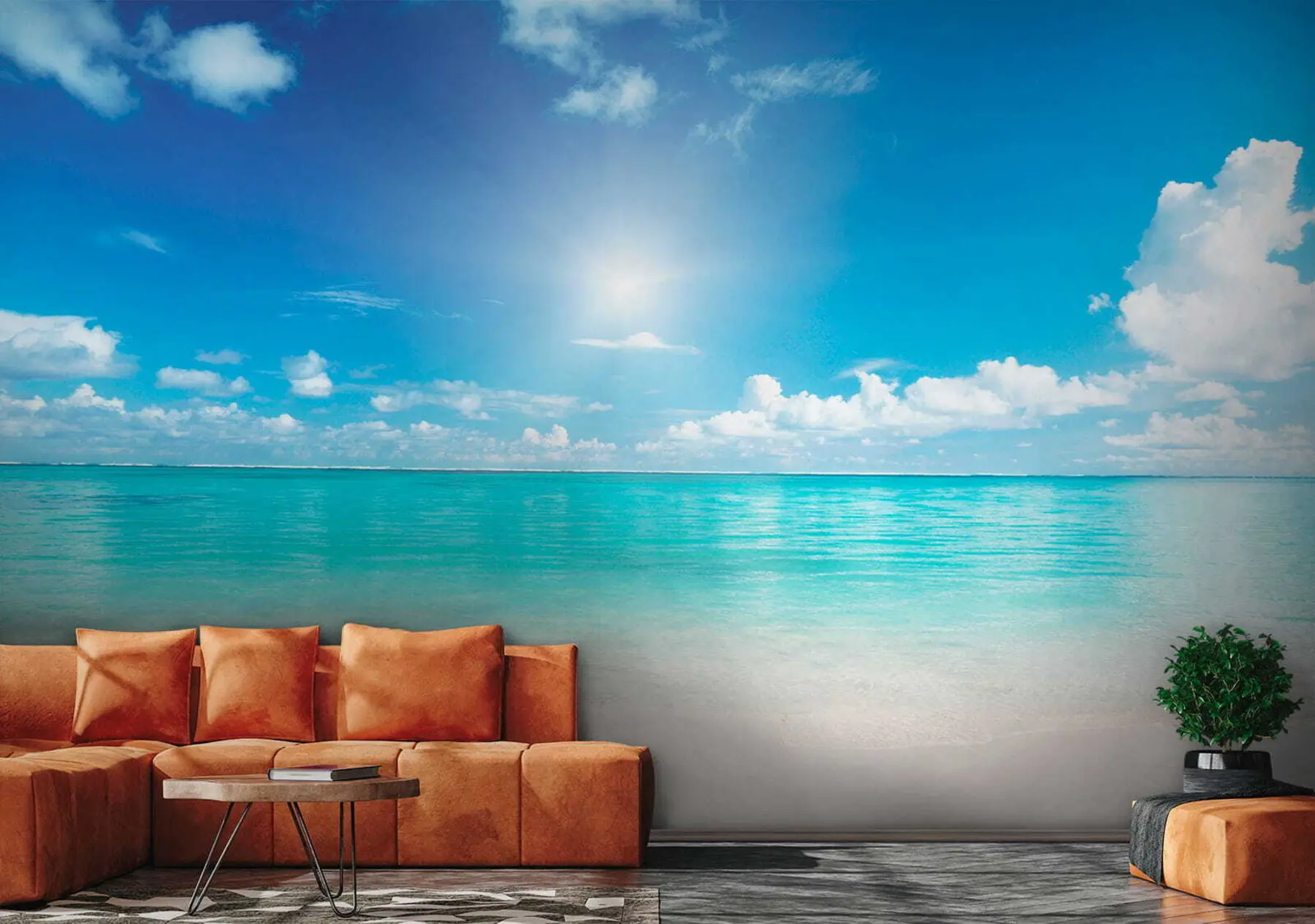 wall murals At the resort u52628