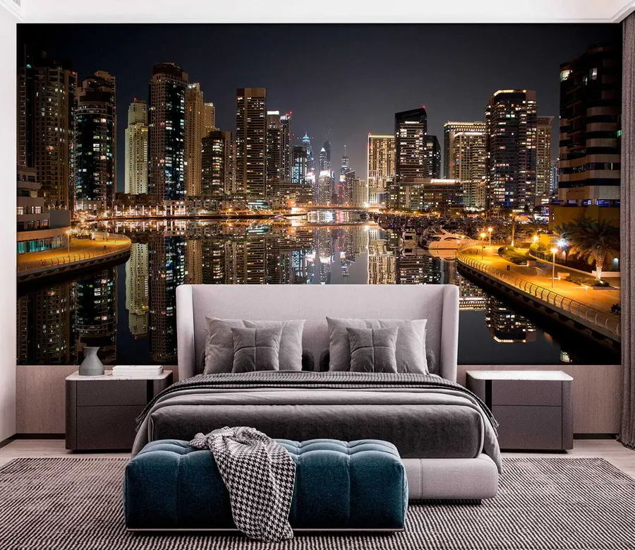 wall murals The atmosphere of the city u53311