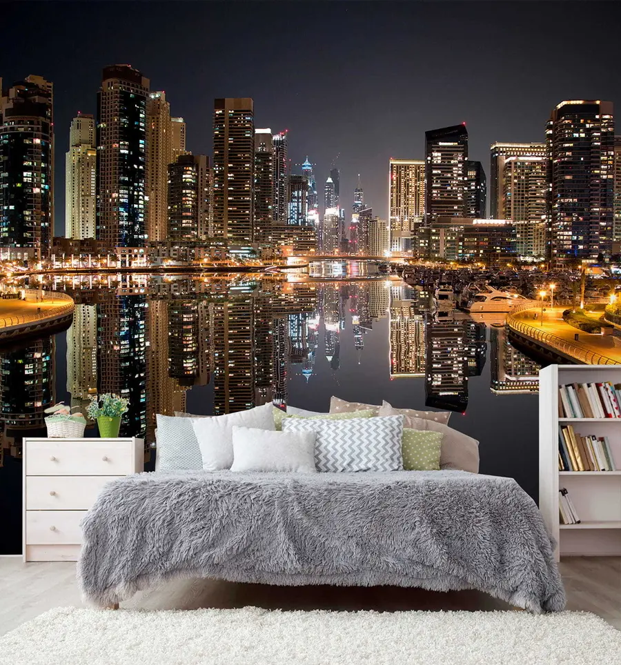 wall murals The atmosphere of the city u53311