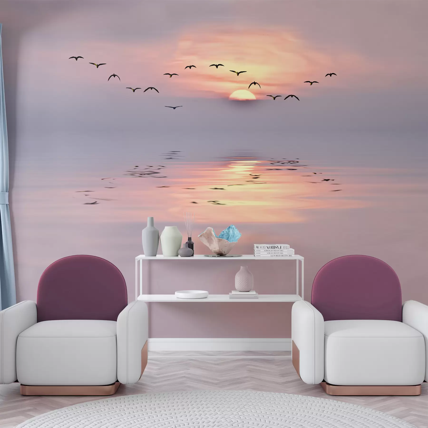 wall murals Water, sky and atmosphere u53413