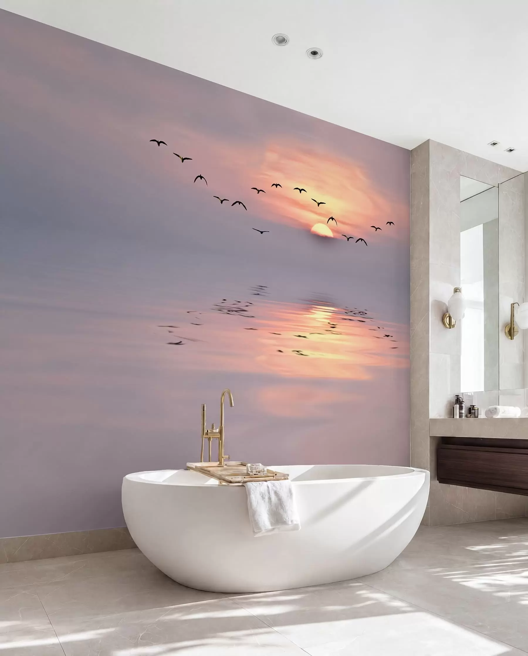 wall murals Water, sky and atmosphere u53413