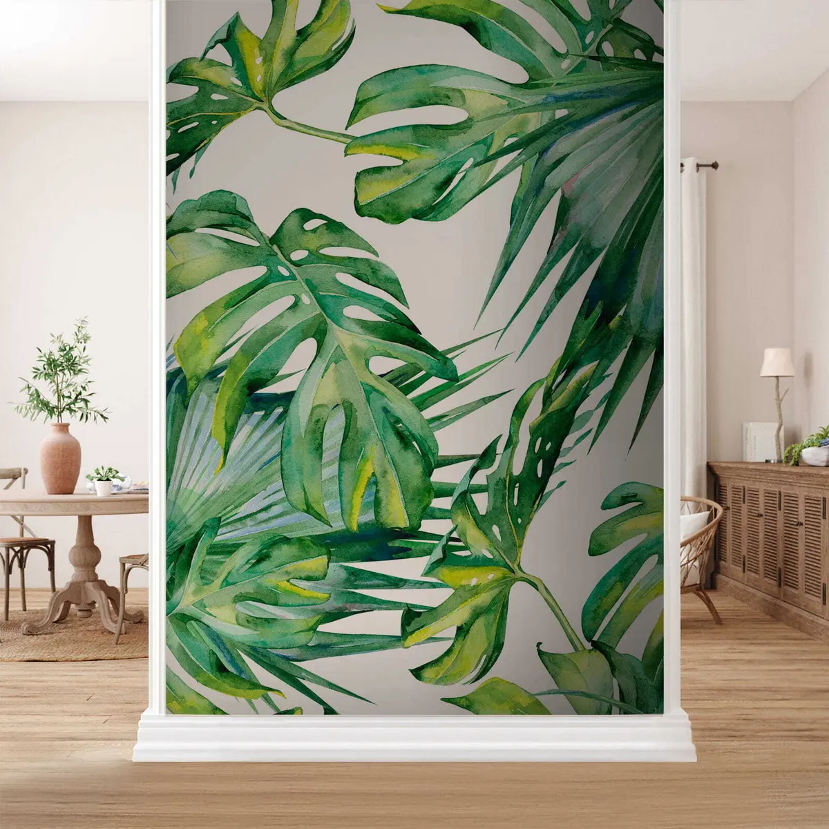 wall murals Juicy palm leaves u53522