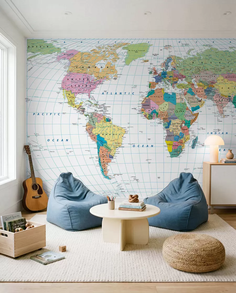 wall murals World and warmth u53652