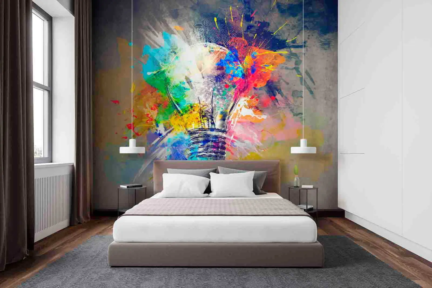 wall murals Art paint, paint and font u53882