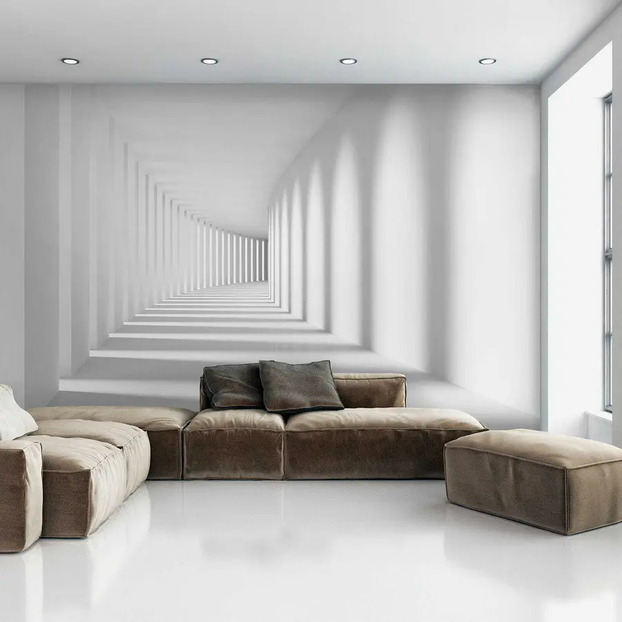 wall murals Grey, art and parallel u55301