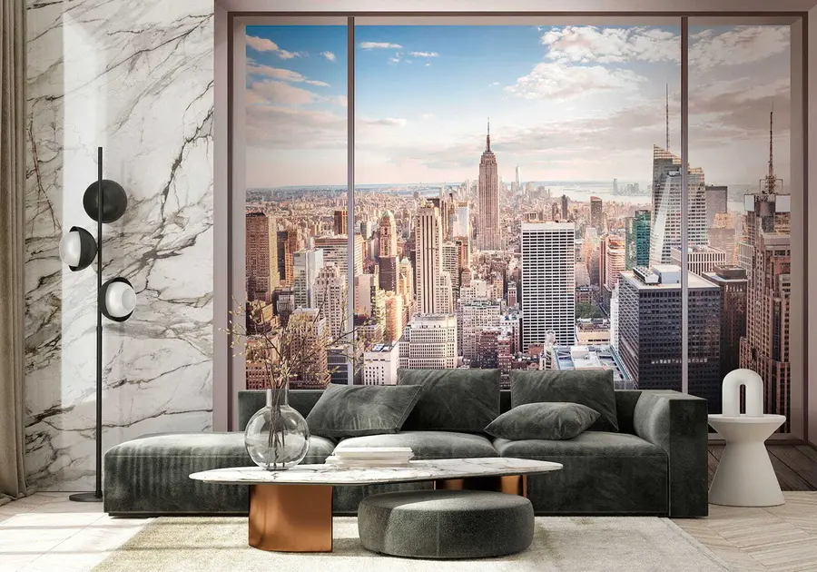 wall murals View of New York u59880