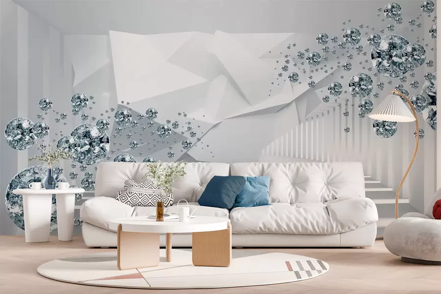 wall murals Slope, font and art u60340