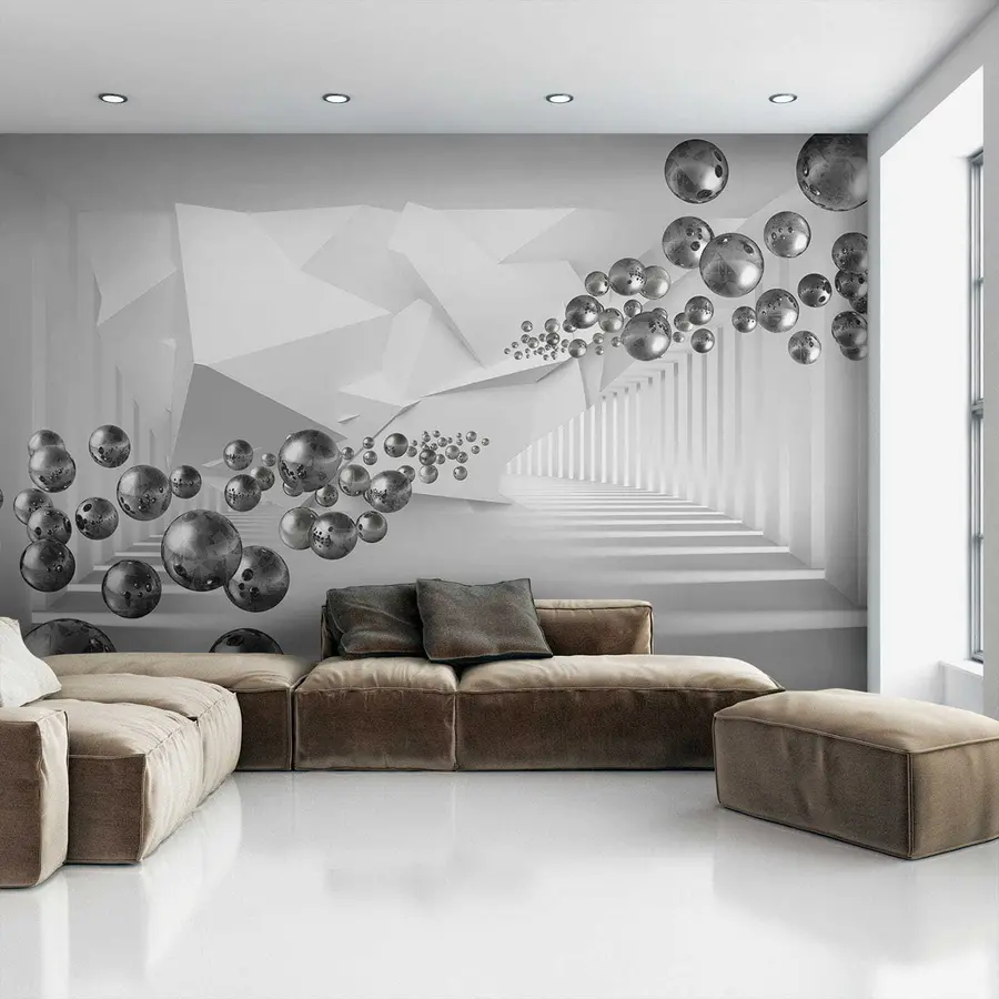 wall murals in grey u63734