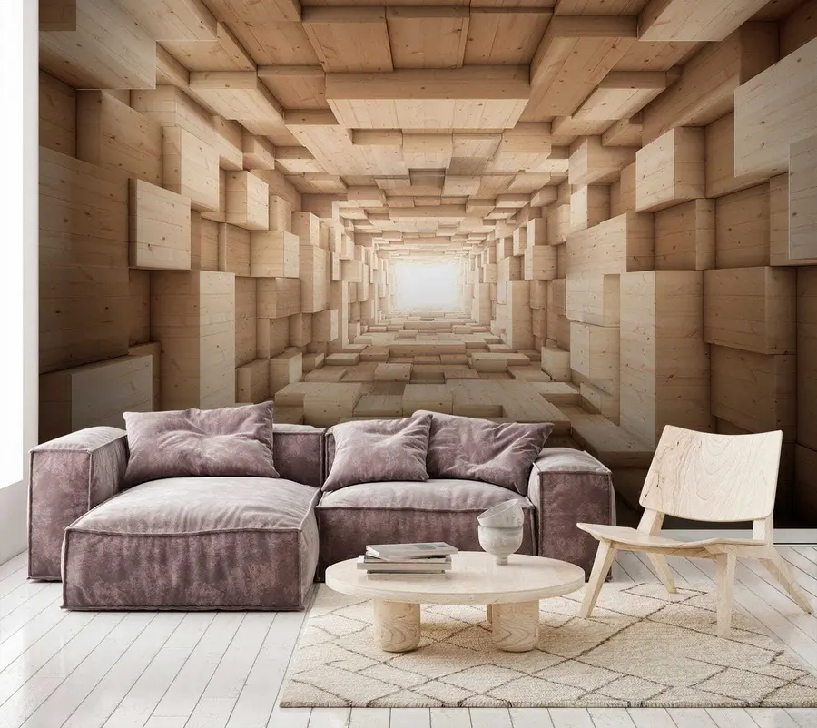 wall murals 3D cubes u77811