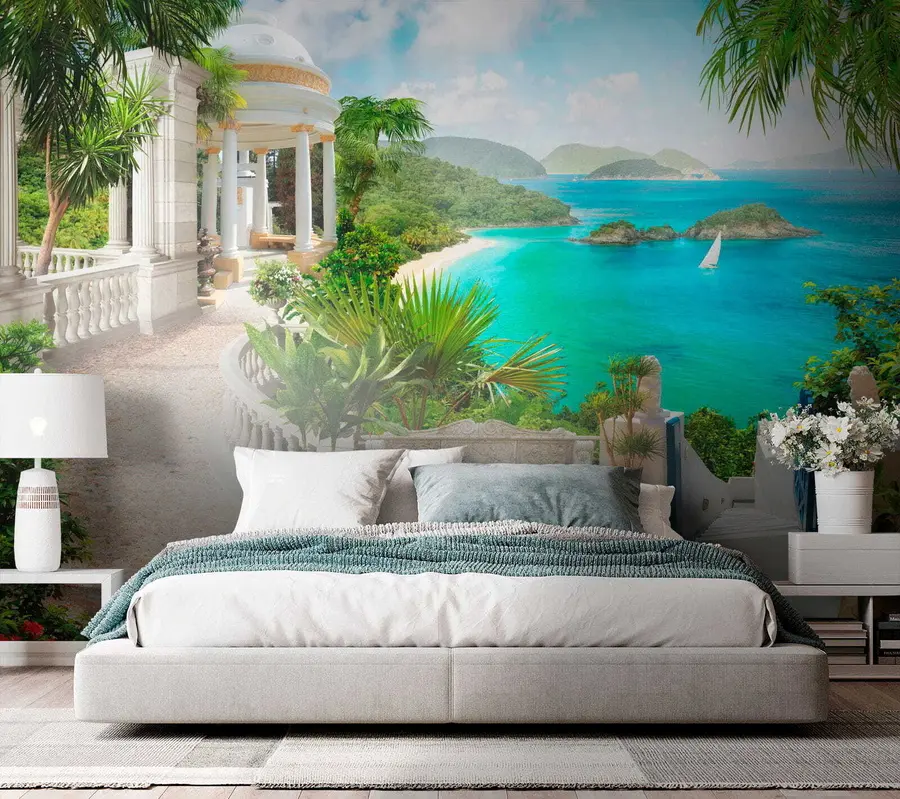 wall murals Rest on the shore u79434