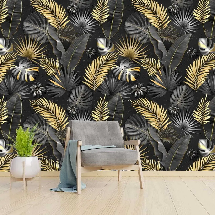 wall murals Tropical pattern u53242