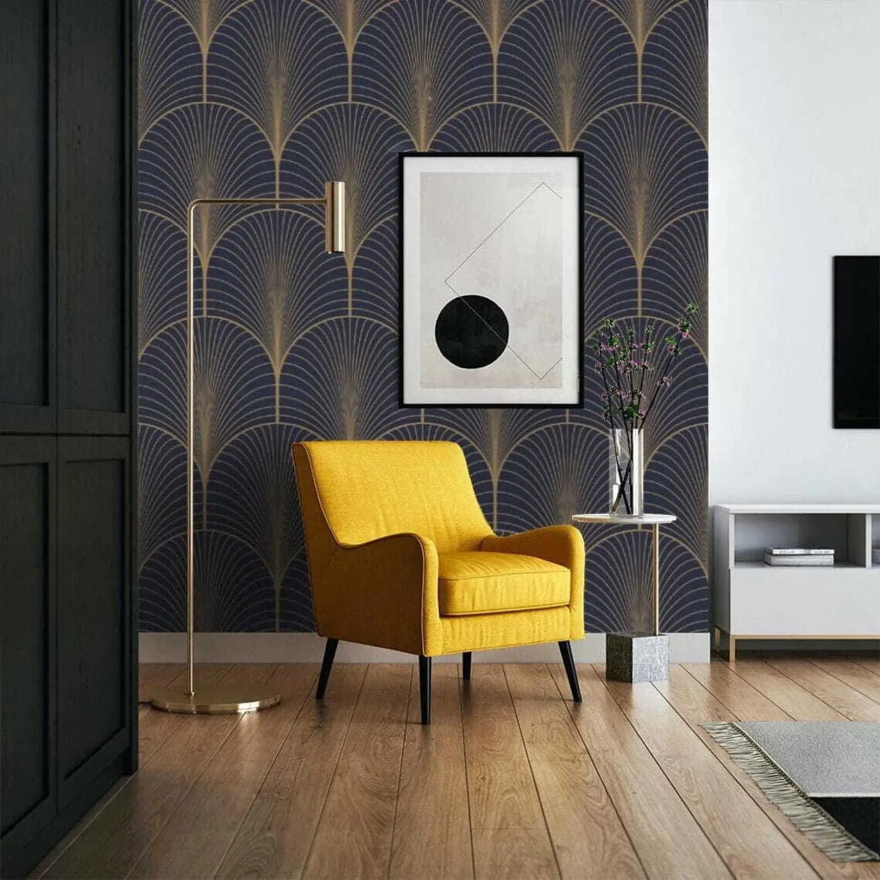 wall murals Art deco pattern u53246