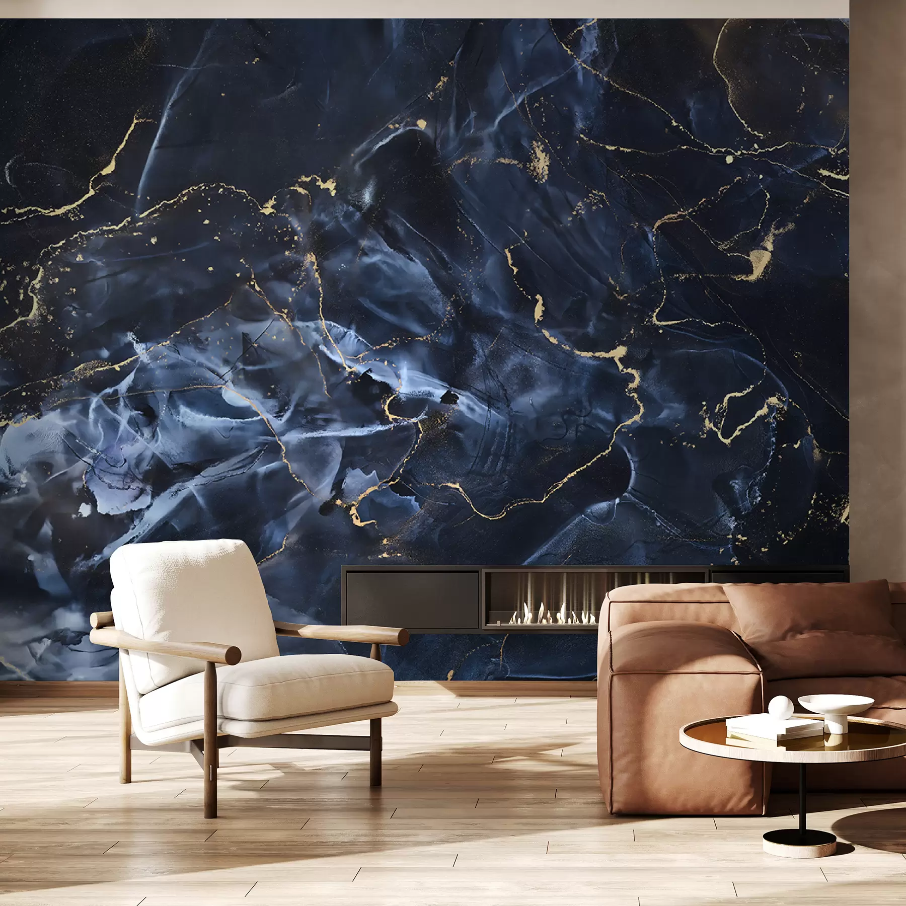 wall murals Cosmic marble u71173