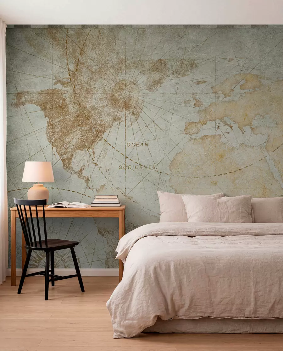 wall murals Ancient map u71325