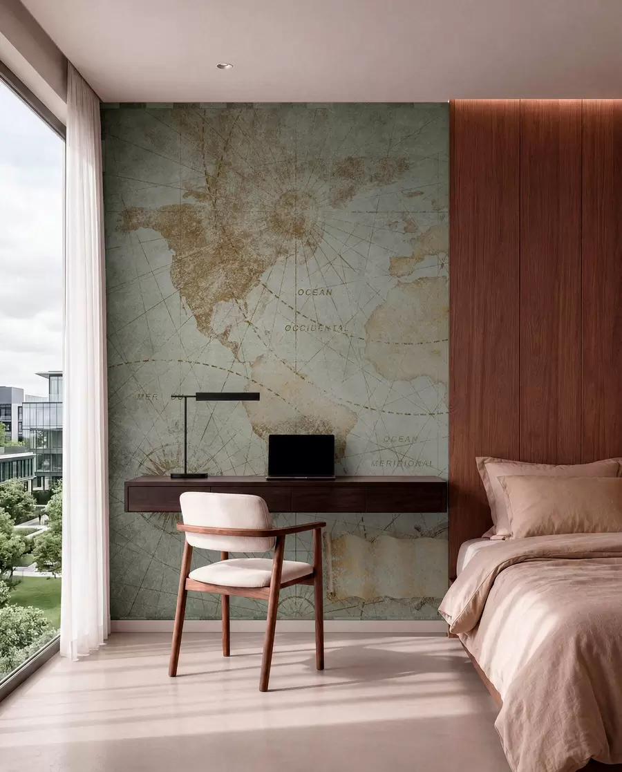 wall murals Ancient map u71325