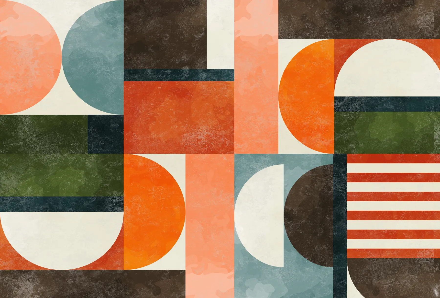 wall murals Retro deco u71427